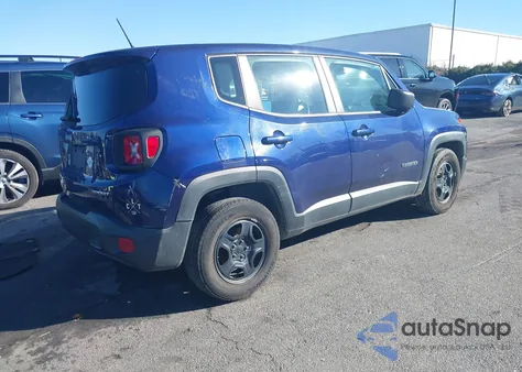 2017 Jeep Renegade Sport Fwd z USA, uszkodzony, nr VIN ZACCJAAB4HPG18380